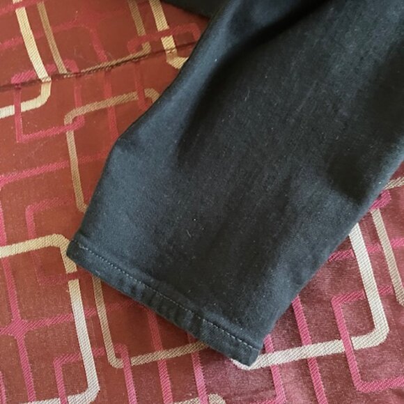 GAP High Rise True Skinny Black Jeans  Size 32/14 rs NWOT - Picture 7 of 12
